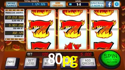 Descubra o Mundo do Cassino Online com 80pg
